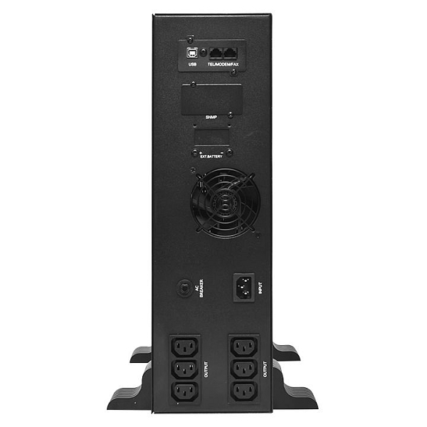 Источник Бесперебойного Питания Линейно-интерактивный E-Power PSW 600 2000 ВА,1600 Вт для монтажа в стойку, c АКБ 3x12В_9 Ач USB,RJ45,6хСE13