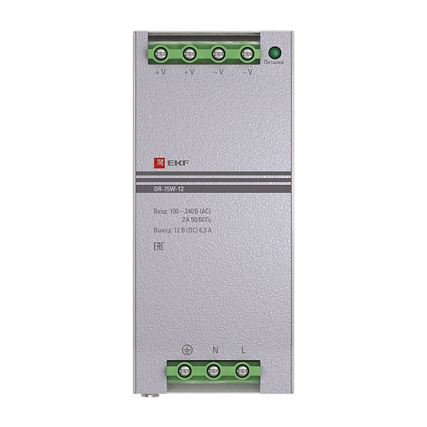 Блок питания 12В DR-75W-12 EKF PROxima