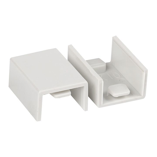 Соединитель (15x10) (4 шт) белый EKF-Plast 