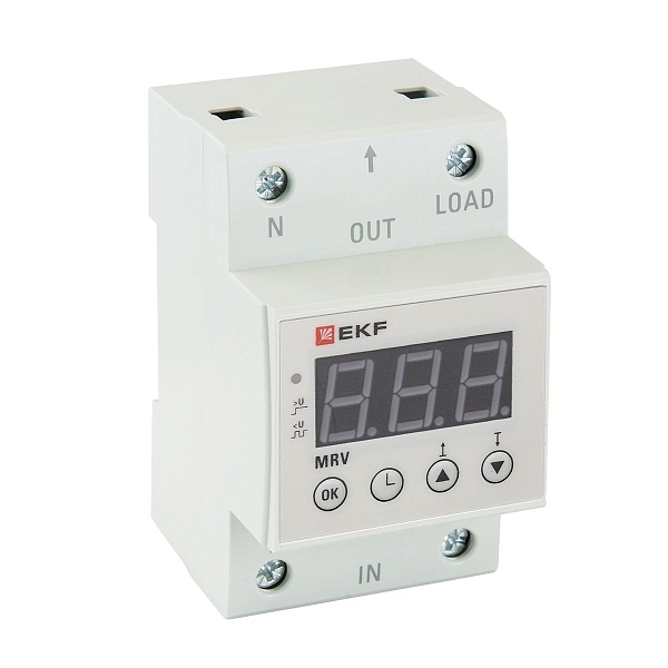 Реле напряжения с дисплеем MRV 63A EKF PROxima