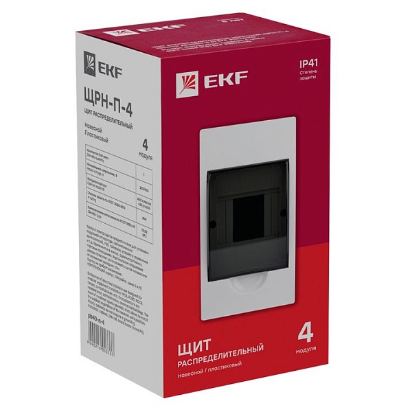 ЩРН-П- 4 IP41 PROXIMA EKF