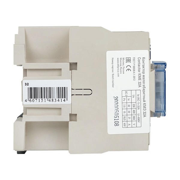 Контактор КМЭ-2 32А 1NO 230В AC EKF