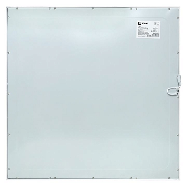 Панель светодиодная тонкая ДВО-4008-W 36Вт 6500К белая без драйвера 595x595 EKF