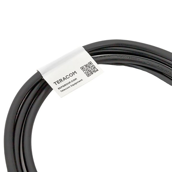 Кабель питания TERACOM для PDU IEC 60320 C13 - IEC 60320 C14 сечение 3x1,5мм2 250В 10A длина 2,0 метра