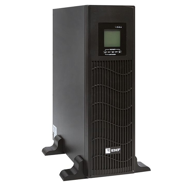 Источник Бесперебойного Питания Линейно-интерактивный E-Power PSW 600 2000 ВА,1600 Вт для монтажа в стойку, c АКБ 3x12В_9 Ач USB,RJ45,6хСE13
