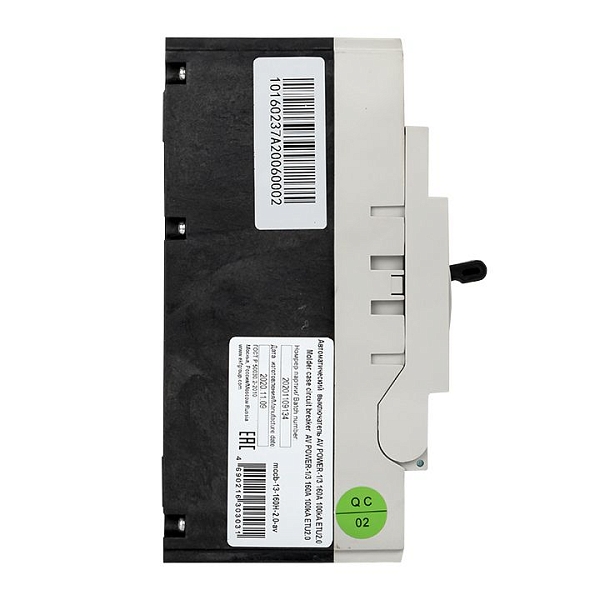 Выключатель автоматический в литом корпусе AV-POWER-1/3 160А 100кА ETU2.0 EKF