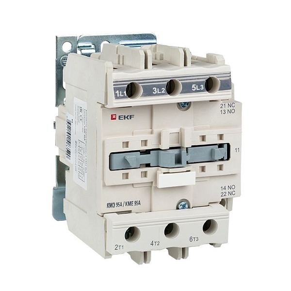 Контактор КМЭ-3 95А 1NO+1NC 230В AC EKF