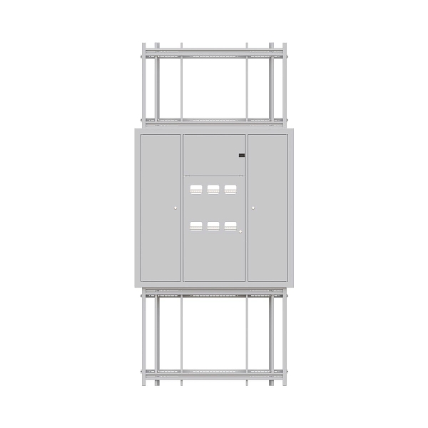 Устройство этажное распределительное встроенное типа УЭРВ 3 кв. (1300x1300x150) EKF