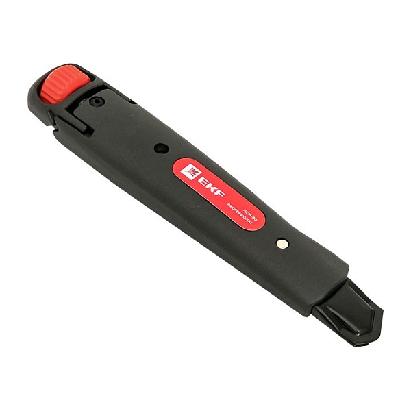 Нож строительно-монтажный 18 мм НСМ-80 (SK4) Heavy Duty (до 60 кг) EKF Professional