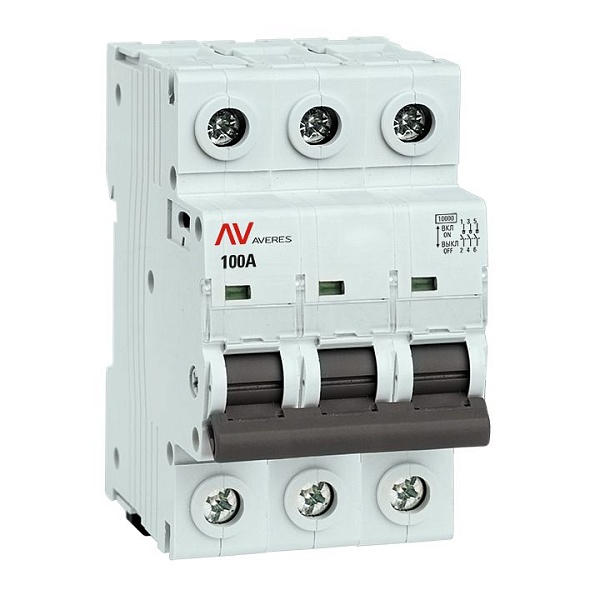 Выключатель нагрузки AVN 3P 100A AVERES EKF 