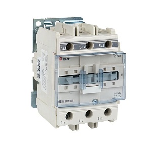 Контактор КМЭ-3 80А 1NO+1NC 400В AC EKF
