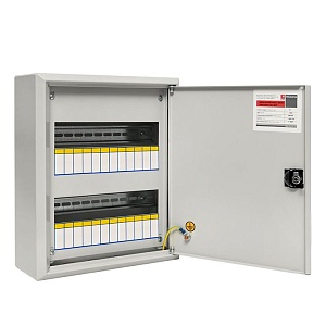 Щит распределительный навесной ЩРН-24 пласт.замок (350x300x120) IP31 PROXIMA EKF