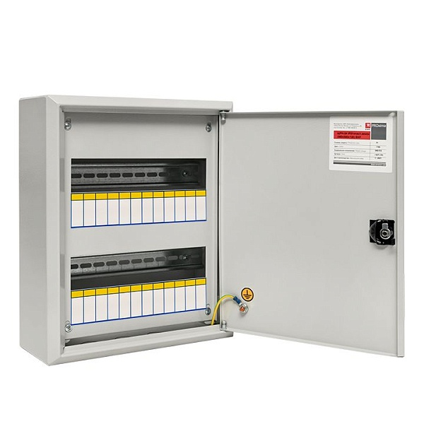 Щит распределительный навесной ЩРН-24 пласт.замок (350x300x120) IP31 PROXIMA EKF