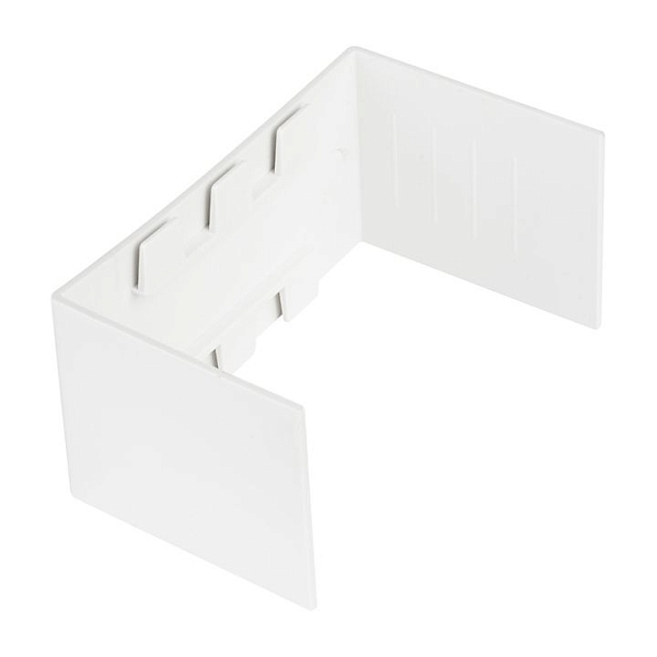 Соединитель (40x25) (4 шт) белый EKF-Plast 
