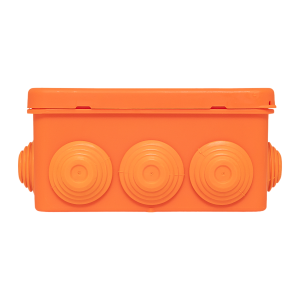 Коробка огнестойкая E45 100x100x50мм с клеммниками 7 полюсов 0,5-10мм2 IP55 HF EKF